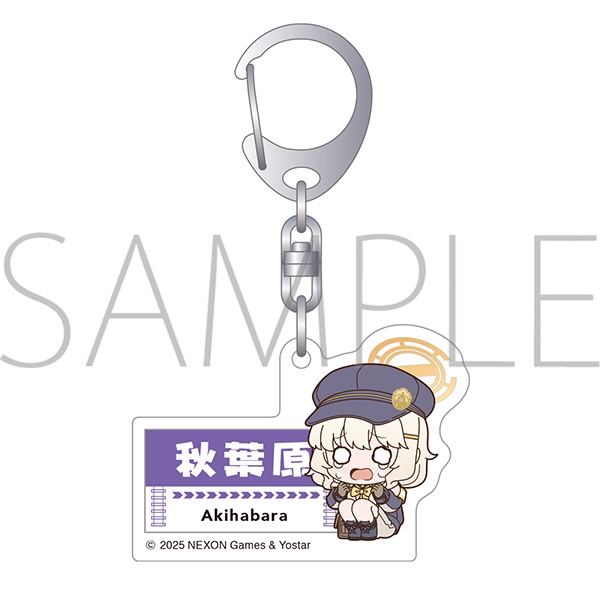 【グッズ-キーホルダー】ブルーアーカイブ (ブルアカ) ご当地アクリルキーホルダー/アオバ
