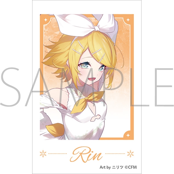 【グッズ-ブロマイド】初音ミクシリーズ チェキプリント/鏡音リン
