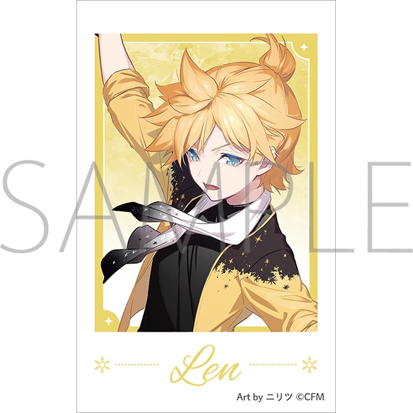 【グッズ-ブロマイド】初音ミクシリーズ チェキプリント/鏡音レン
