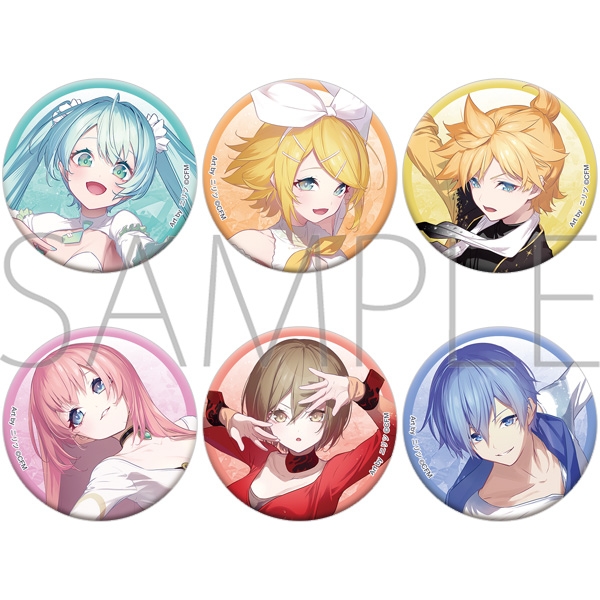 【グッズ-バッチ】初音ミクシリーズ グリッターキャラバッジコレクション
