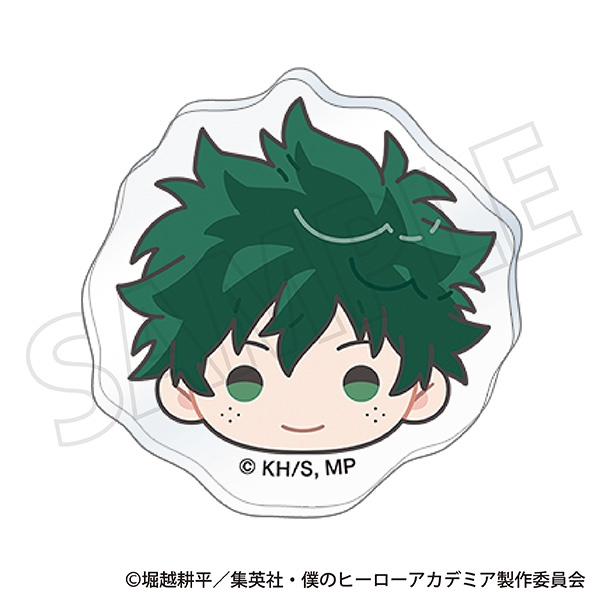 【グッズ-ステッカー】僕のヒーローアカデミア アクリルマルチステッカー/緑谷　出久
