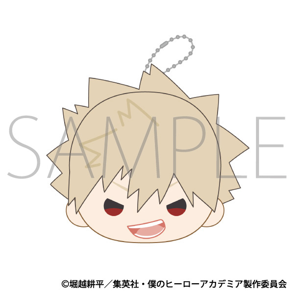 【グッズ-ポーチ】僕のヒーローアカデミア フェイスポーチ/爆豪 勝己

