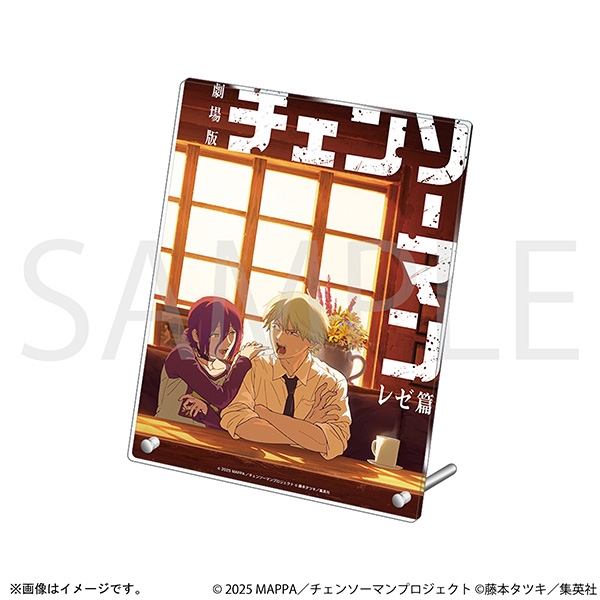 【グッズ-ボード】劇場版『チェンソーマン レゼ篇』 アクリルパネル/ティザービジュアル　二道
