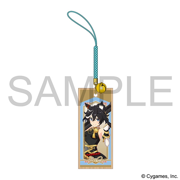 【グッズ-ストラップ】ウマ娘 プリティーダービー 木札根付/カツラギエース
