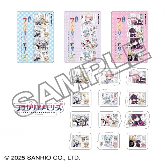 【グッズ-シール】フラガリアメモリーズ シールセット BLUE BOUQUET 4コマ
