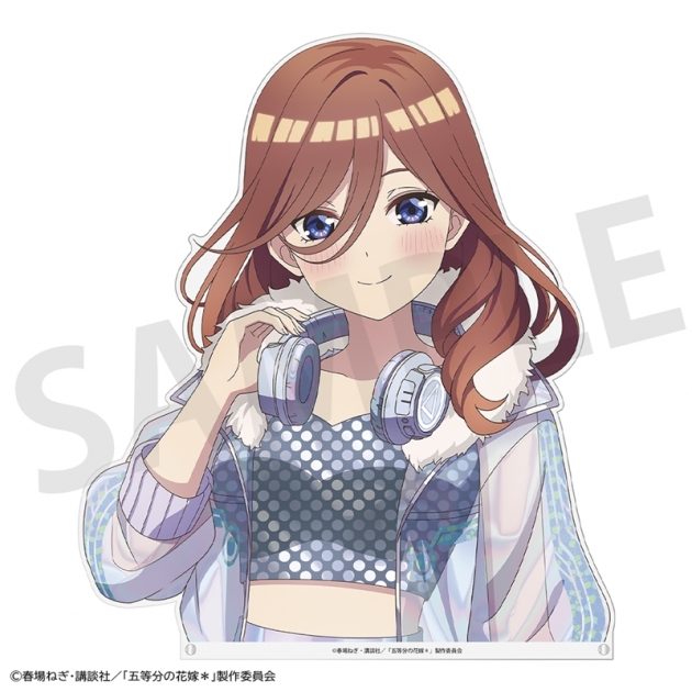 【グッズ-ボード】五等分の花嫁* バストアップアクリルボード 中野三玖
