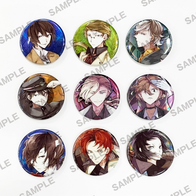 【グッズ-バッチ】文豪ストレイドッグス トレーディングホログラム缶バッジ novels ver.【復刻版】
