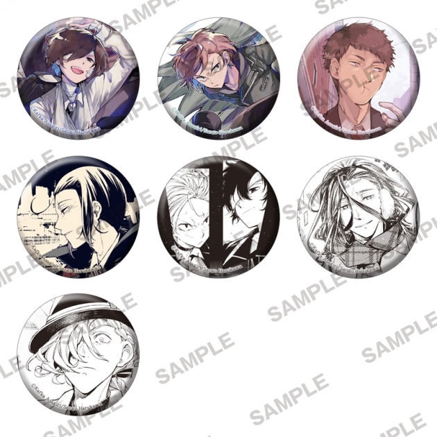 【グッズ-バッチ】文豪ストレイドッグス トレーディングホログラム缶バッジ novels ver.2【復刻版】
