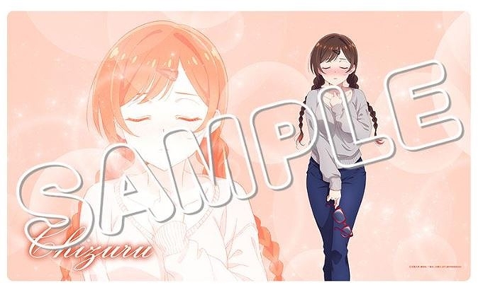 【グッズ-デスクマット】彼女、お借りします 描き下ろしデスクマット/水原千鶴
