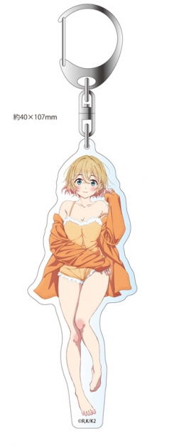 【グッズ-キーホルダー】彼女、お借りします第2期 【描き下ろし】BIGアクリルキーホルダー(部屋着Ver.)七海麻美
