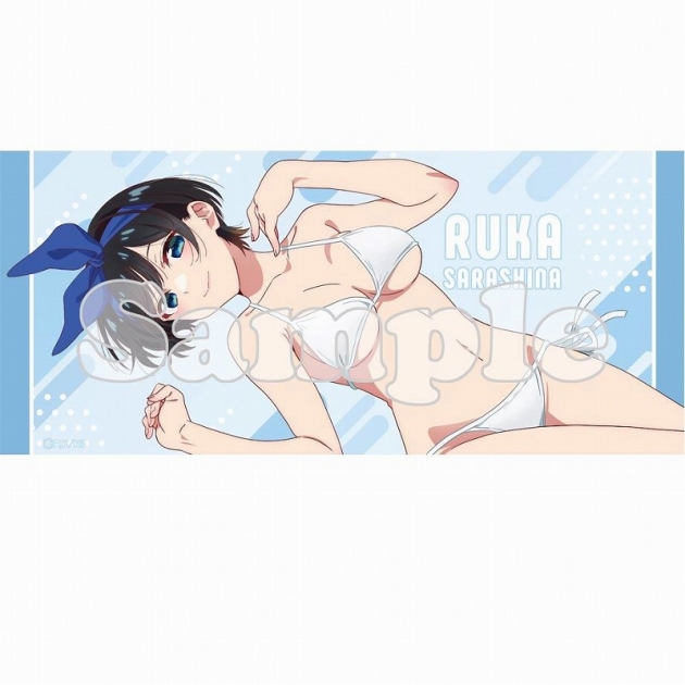 【グッズ-タオル】彼女、お借りします第3期 【描き下ろし】スポーツタオル 更科瑠夏
