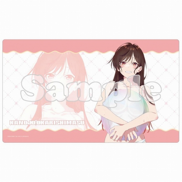 【グッズ-マット】彼女、お借りします第3期 【描き下ろし】ラバーマット 水原千鶴(水着)
