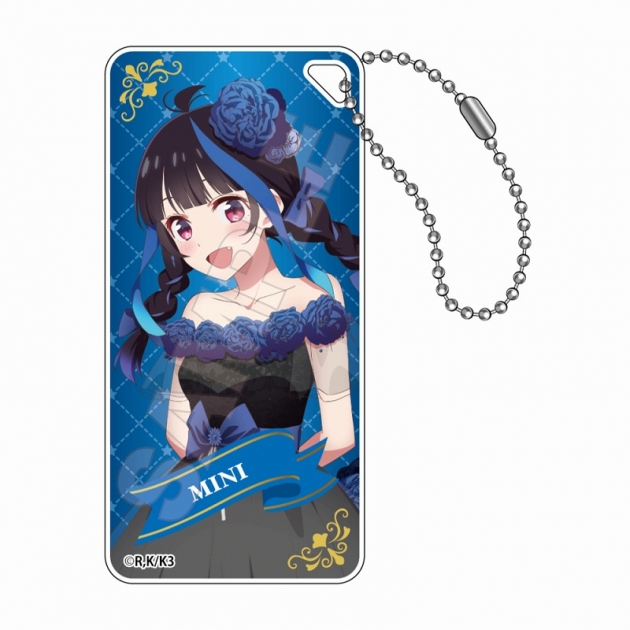 【グッズ-キーホルダー】彼女、お借りします Authentic Beauty ドミテリアキーチェーンJr. 八重森みに【アニメイト先行販売】
