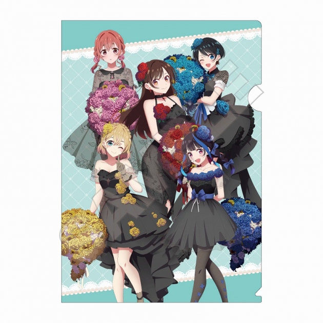 【グッズ-クリアファイル】彼女、お借りします Authentic Beauty A4クリアファイル 集合A【アニメイト先行販売】
