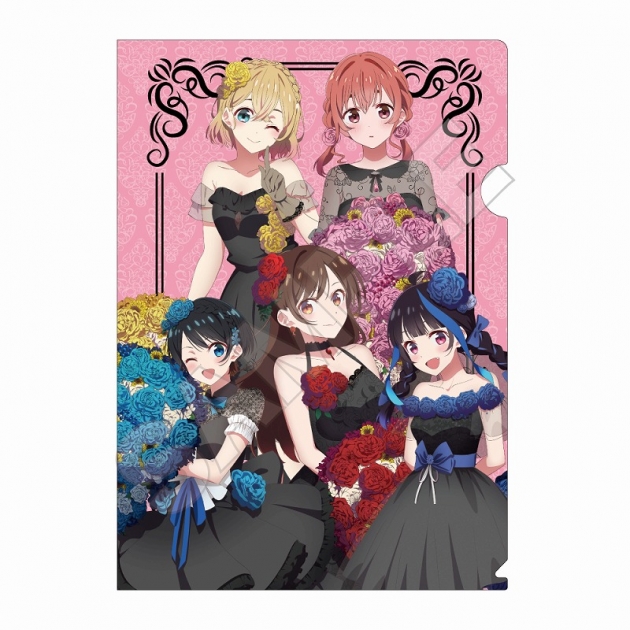 【グッズ-クリアファイル】彼女、お借りします Authentic Beauty A4クリアファイル 集合B【アニメイト先行販売】
