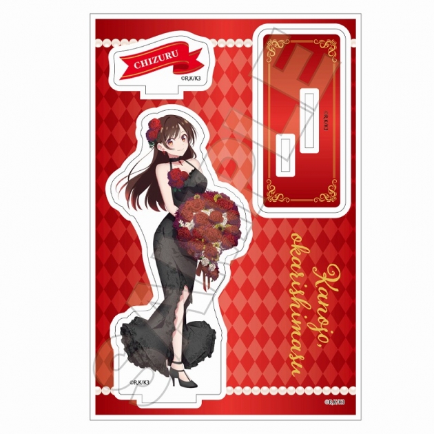 【グッズ-スタンドポップ】彼女、お借りします Authentic Beauty アクリルスタンドJr. 水原千鶴【アニメイト先行販売】
