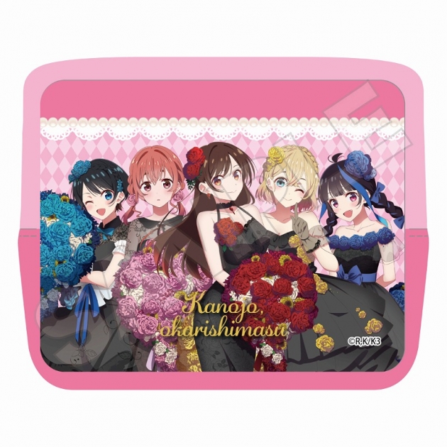 【グッズ-ポーチ】彼女、お借りします Authentic Beauty スクエアポーチ【アニメイト先行販売】
