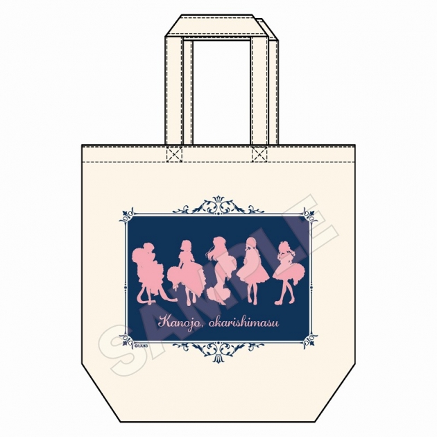 【グッズ-バッグ】彼女、お借りします Authentic Beauty キャンバストートバッグ【アニメイト先行販売】
