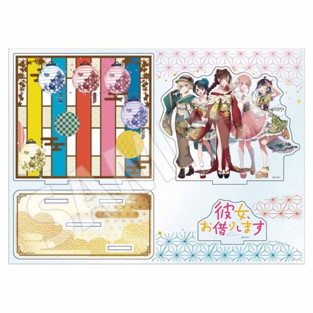 【グッズ-スタンドポップ】彼女、お借りします 和服モダン アクリルスタンドジオラマ
