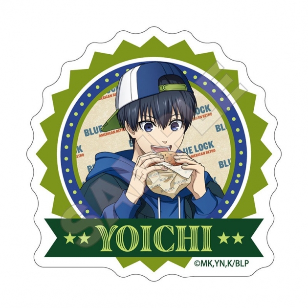 【グッズ-バッチ】TVアニメ『ブルーロック』 アメリカンレトロ アクリルバッジ 潔 世一
