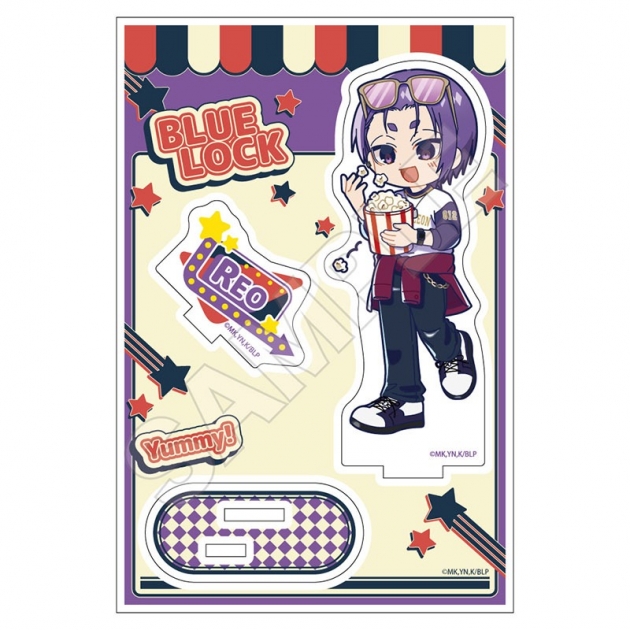 【グッズ-スタンドポップ】TVアニメ『ブルーロック』 NOPPOP アメリカンレトロ アクリルスタンドJr. 御影 玲王
