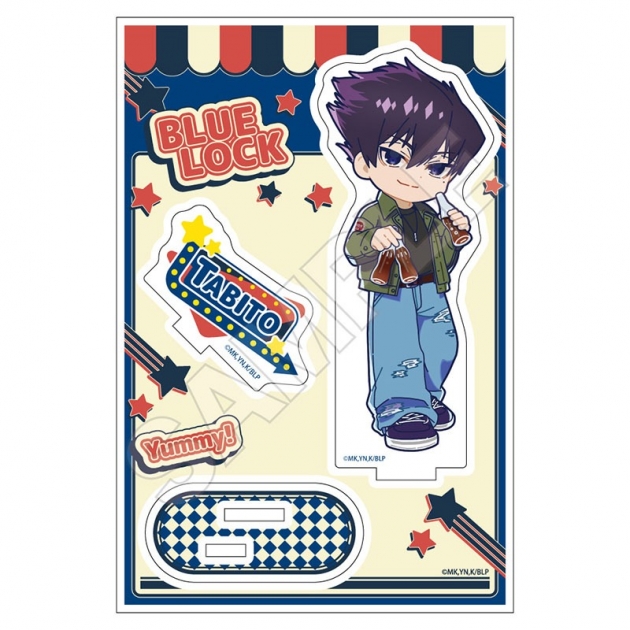 【グッズ-スタンドポップ】TVアニメ『ブルーロック』 NOPPOP アメリカンレトロ アクリルスタンドJr. 烏 旅人
