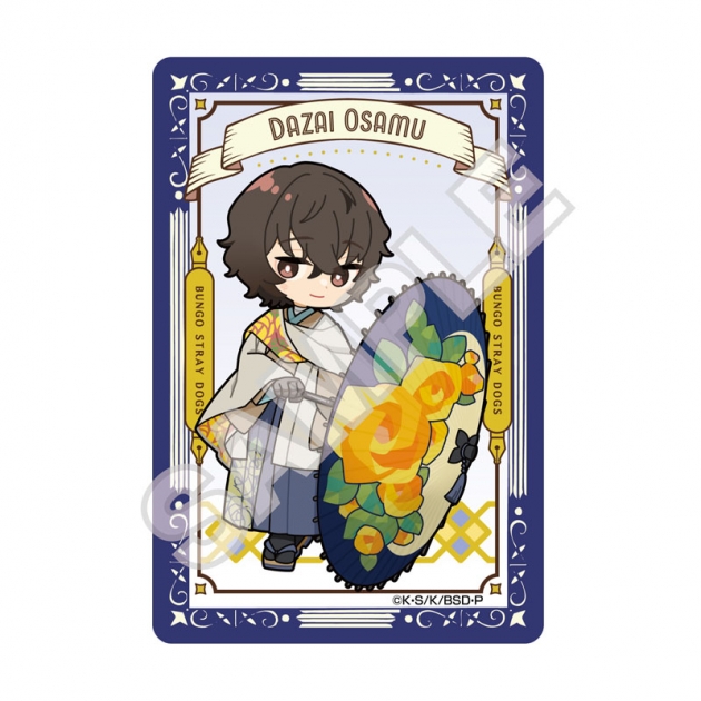 【グッズ-ステッカー】文豪ストレイドッグス 華傘 キャラPic 太宰治
