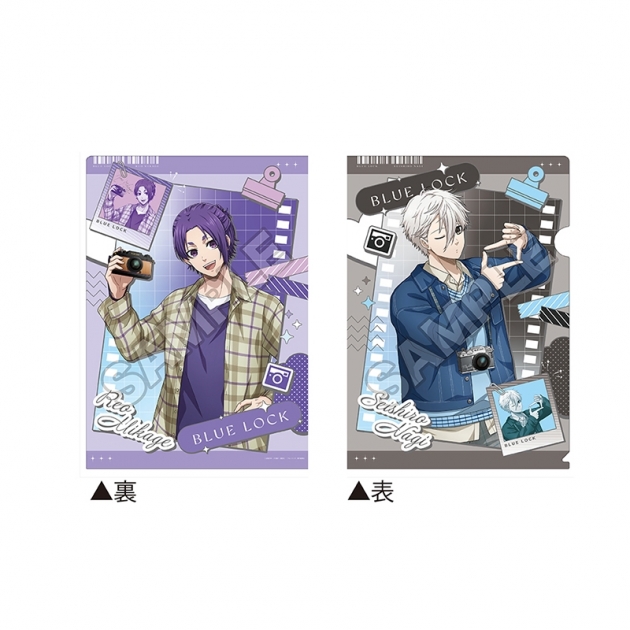 【グッズ-クリアファイル】TVアニメ『ブルーロック』 フォトグラファー クリアファイル 凪&玲王【アニメイト先行販売】
