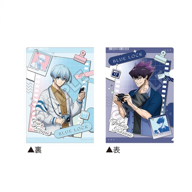 【グッズ-クリアファイル】TVアニメ『ブルーロック』 フォトグラファー クリアファイル 烏&氷織【アニメイト先行販売】
