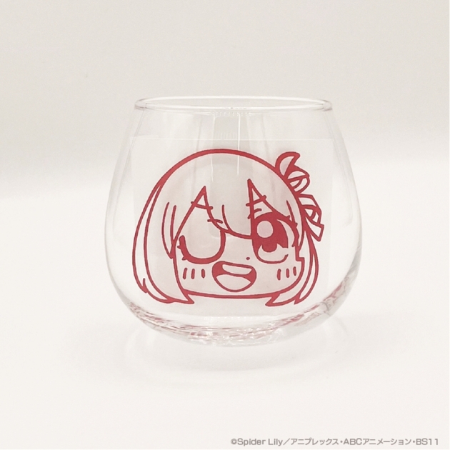 【グッズ-タンブラー・グラス】リコリス・リコイル ぶくぶ ゆらゆらグラス 01.錦木千束
