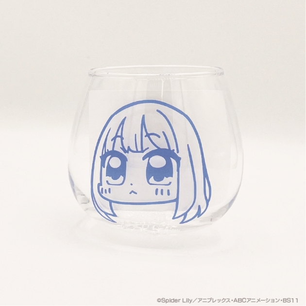 【グッズ-タンブラー・グラス】リコリス・リコイル ぶくぶ ゆらゆらグラス 02.井ノ上たきな
