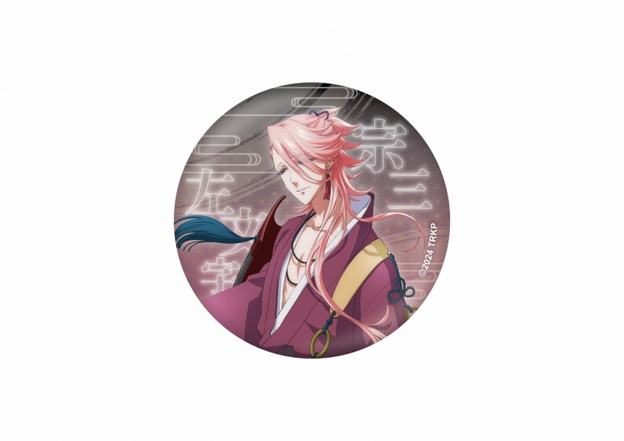 【グッズ-バッチ】刀剣乱舞 廻 ティザービジュアル缶バッジ 宗三左文字
