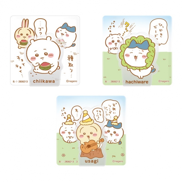 【グッズ-食品】ちいかわ アクリルシーンクリップビスケット
