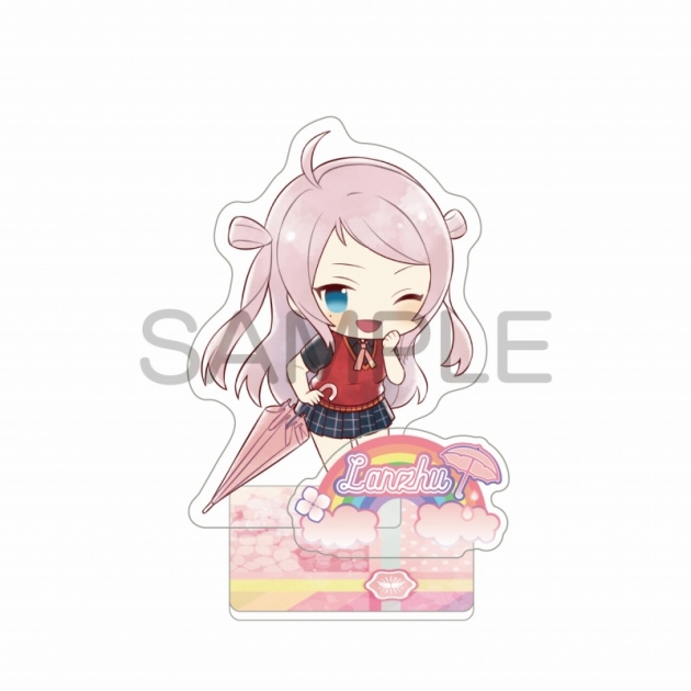 【グッズ-スタンドポップ】ラブライブ!虹ヶ咲学園スクールアイドル同好会 (ニジガク) 傘っこアクリルスタンド 鐘 嵐珠
