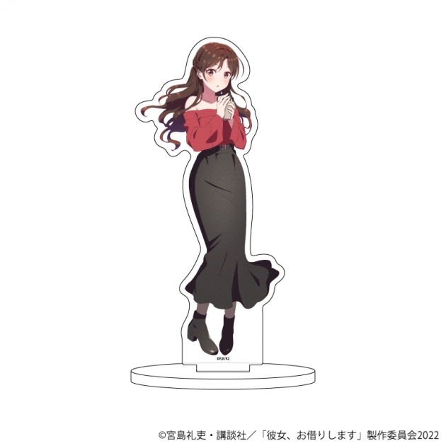 【グッズ-スタンドポップ】彼女、お借りします キャラアクリルフィギュア 18 水原千鶴 秋葉原デートver.(描き下ろしイラスト)
