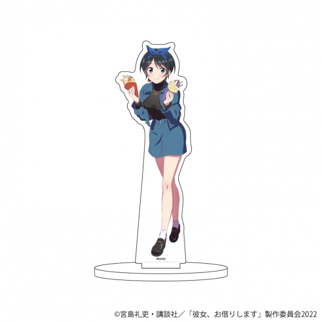 【グッズ-スタンドポップ】彼女、お借りします キャラアクリルフィギュア 20 更科瑠夏 秋葉原デートver.(描き下ろしイラスト)
