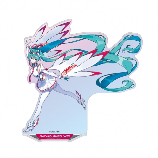 【グッズ-スタンドポップ】初音ミク レーシングVer.SPA 2025応援Ver. オーロラアクリルスタンド vol.2
