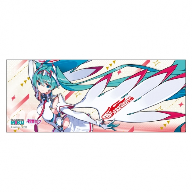 【グッズ-タオル】初音ミク レーシングVer.SPA 2025応援Ver. フェイスタオル
