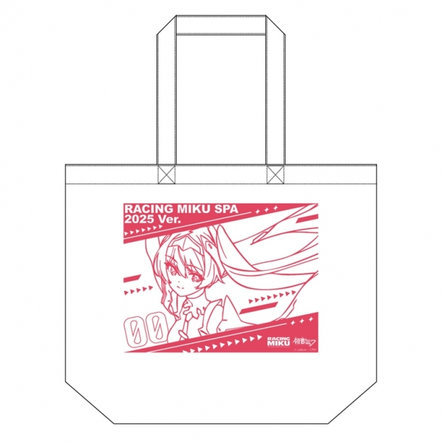 【グッズ-バッグ】初音ミク レーシングVer.SPA 2025応援Ver. トートバッグ
