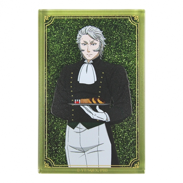 【グッズ-置きもの】黒執事 -緑の魔女編- 描き下ろしグリッターアクリルブロック / ヴォルフラム・ゲルツァー
