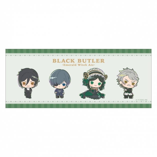 【グッズ-タオル】黒執事 -緑の魔女編- フェイスタオル
