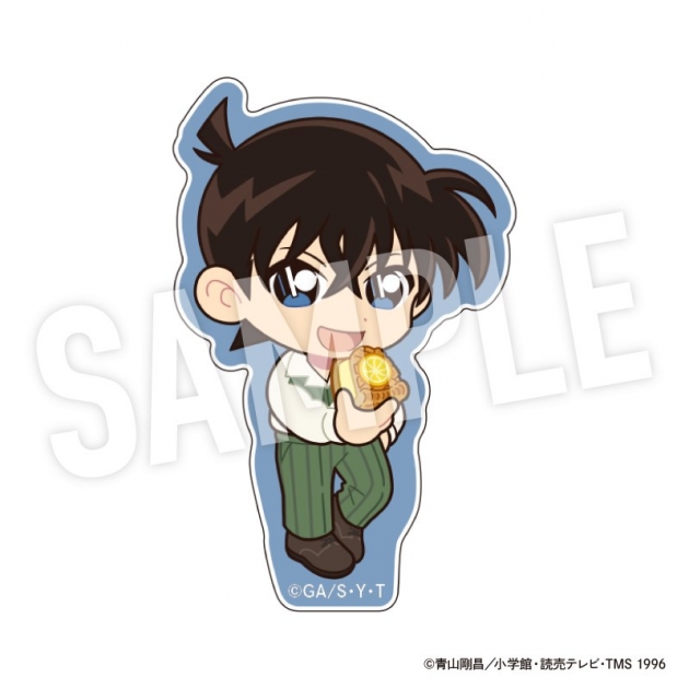 【グッズ-ステッカー】名探偵コナン アクリルステッカー weekend holidayデフォルメ (工藤 新一)【アニメイト先行販売】
