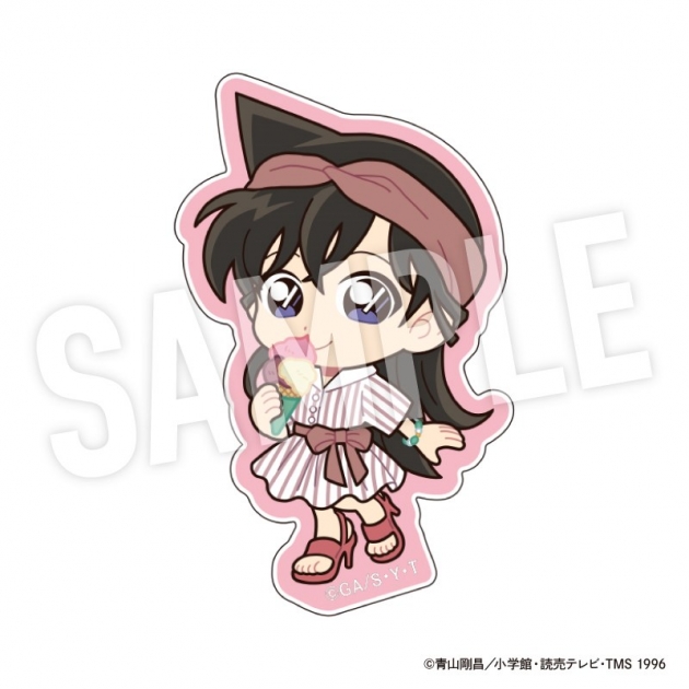 【グッズ-ステッカー】名探偵コナン アクリルステッカー weekend holidayデフォルメ (毛利 蘭)【アニメイト先行販売】
