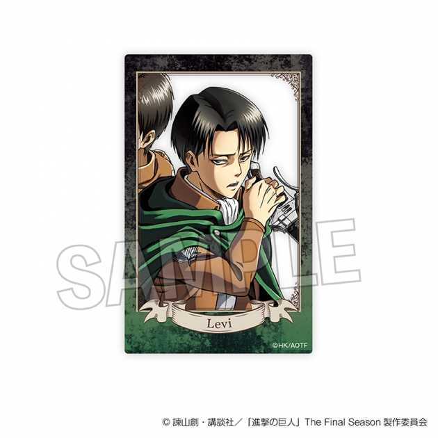 【グッズ-カード】進撃の巨人 アクリルカード　E
