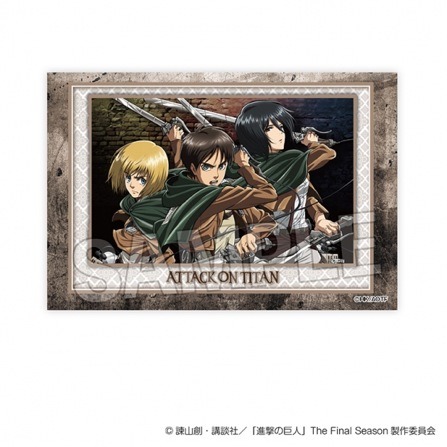 【グッズ-スタンドポップ】進撃の巨人 スタパネ　A
