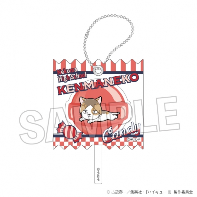 【グッズ-キーホルダー】ハイキュー!! ラッピングアクリルキーホルダー ケンマネコ
