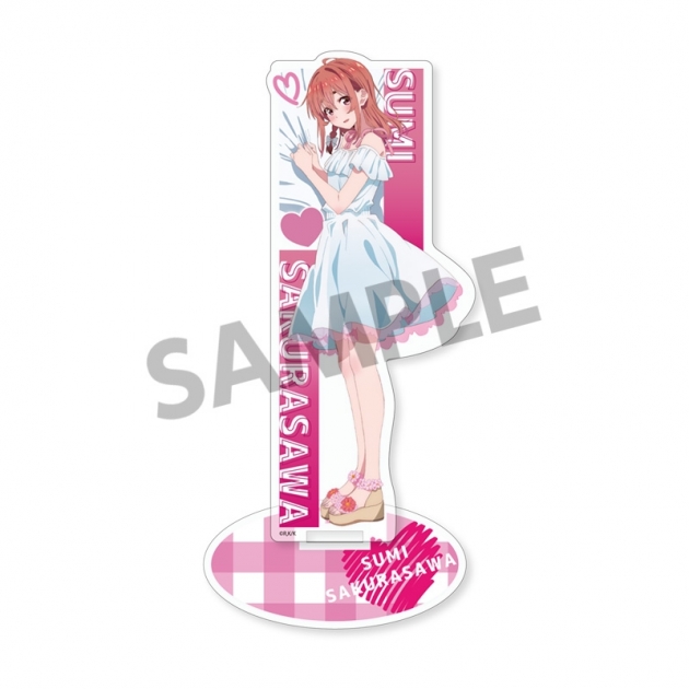 【グッズ-スタンドポップ】彼女、お借りします 描き下ろしアクリルフィギュア 桜沢墨 ワンピース ver.
