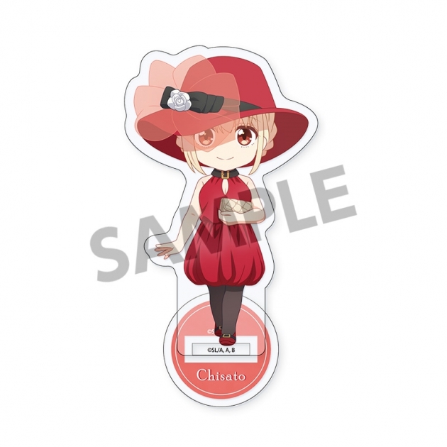 【グッズ-スタンドポップ】リコリス・リコイル ぴくりる! アクリルスタンド 錦木千束 ドレス ver.
