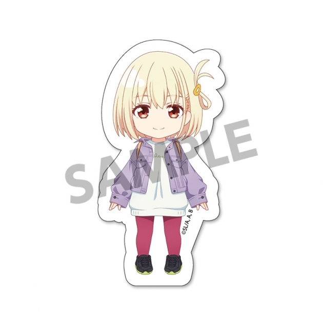 【グッズ-ステッカー】リコリス・リコイル ぴくりる! ダイカットステッカー vol.2 錦木千束 冬服 ver.
