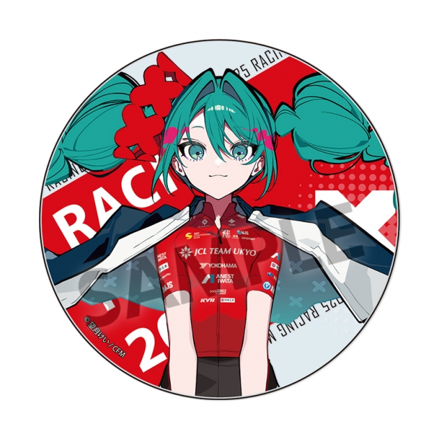 【グッズ-コースター】レーシングミク 2025 JCL TEAM UKYO 応援 Ver. アクリルコースター
